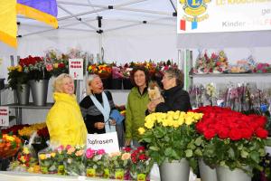 Blumenverkauf auf dem Sinsheimer Herbst